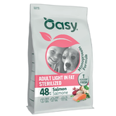 Oasy Cane Light in Fat All Breed Salmone