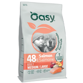 Oasy Cane Adult Medium/Large Salmone Monoproteico