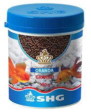 SHG Oranda Granuli Mangime in Granuli per Pesci d' Acqua Fredda
