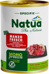 Natua Cane Umido Manzo 800g