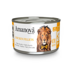 Amanova Cat Alimento Umido in Brodo di Cottura 70g