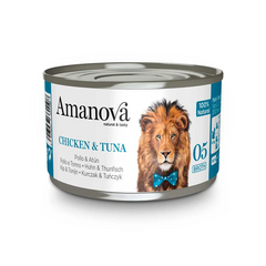 Amanova Cat Alimento Umido in Brodo di Cottura 70g
