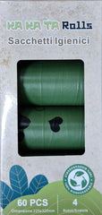 Sacchetti Igienici Biodegradabili 4 rotoli