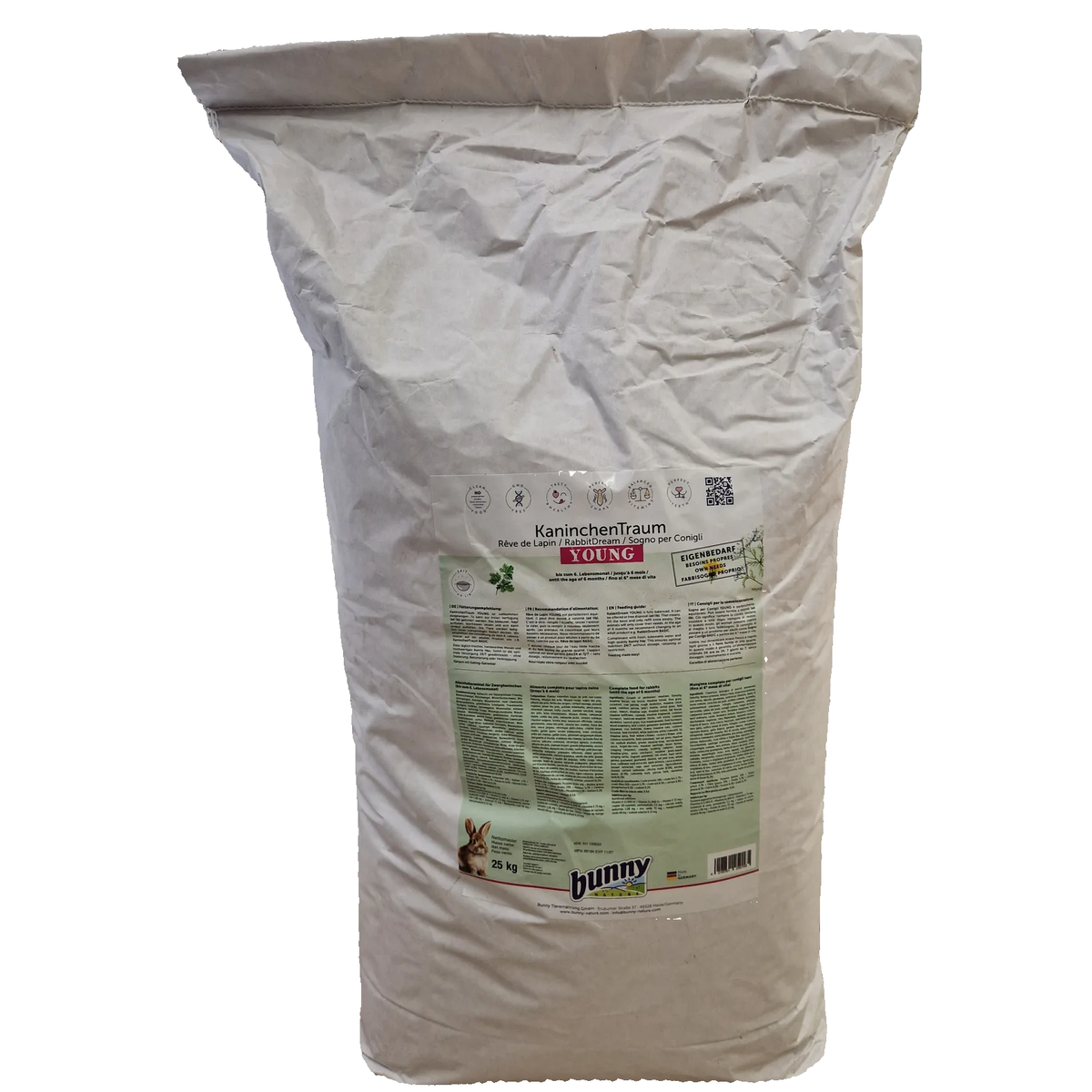 Bunny Sogno Per Conigli Young 25 Kg