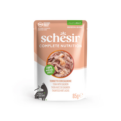 Schesir Gatto Umido Complete Nutrition 100% Filetti Naturali in Jelly Bustine 85g
