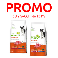 Trainer Natural Cane Medium Con Manzo