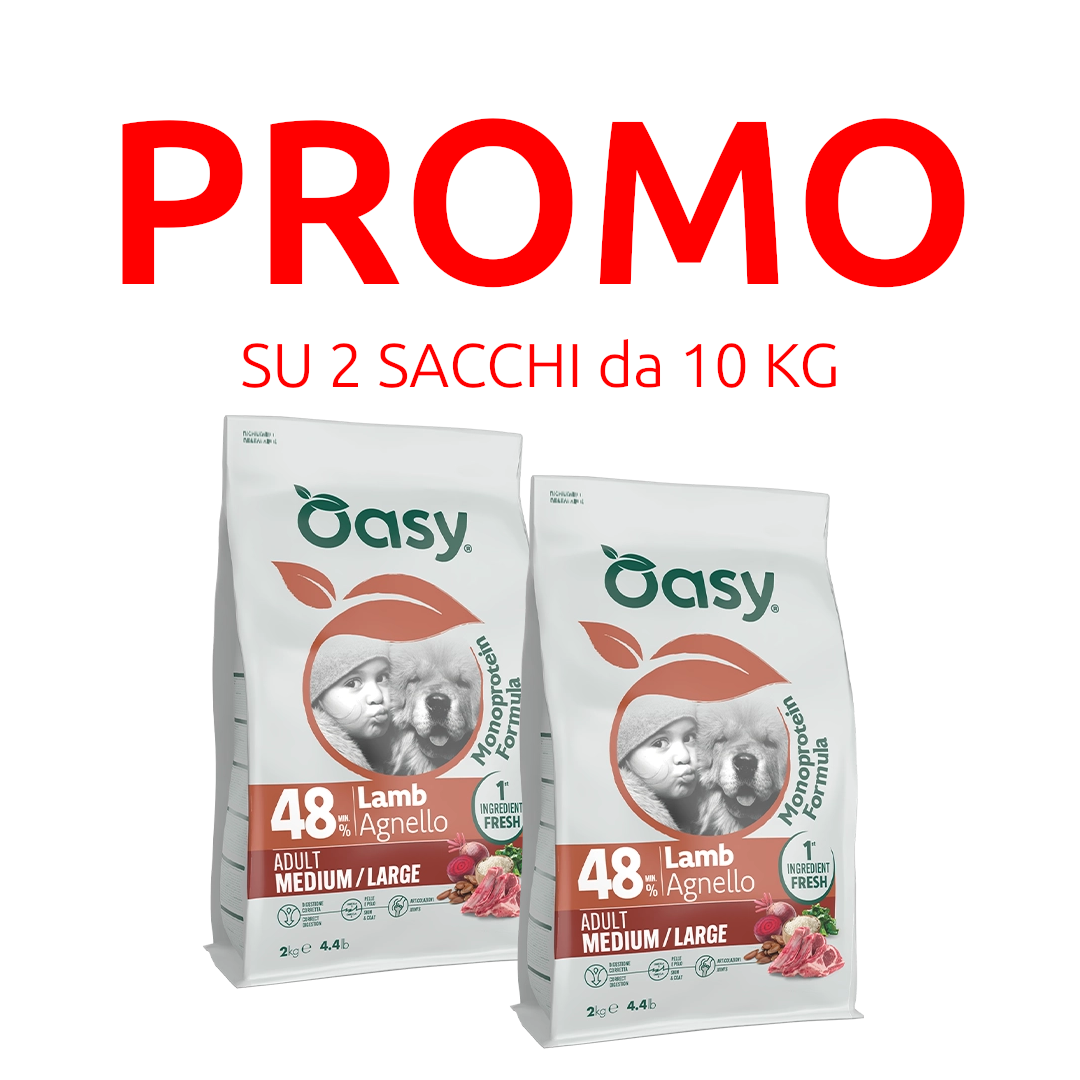 Oasy Cane Adult Agnello Monoproteico