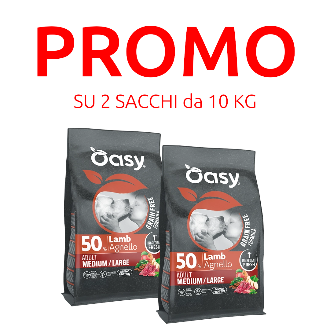 Oasy Cane Adult Agnello Monoproteico Grain Free