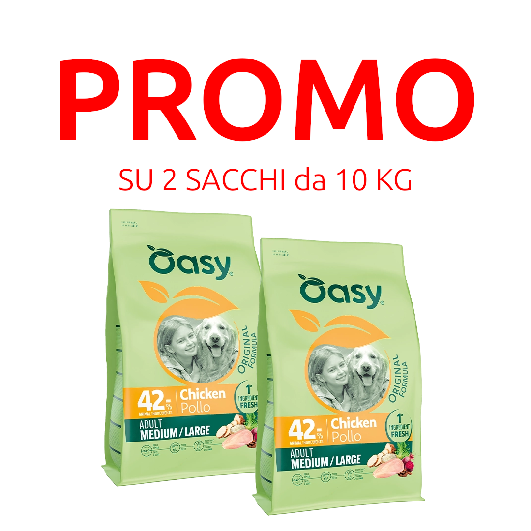 Oasy Cane Adult Medium/Large al Pollo