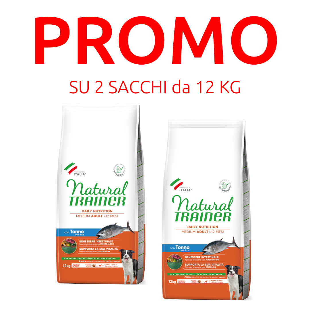Trainer Natural Cane Medium Con Tonno