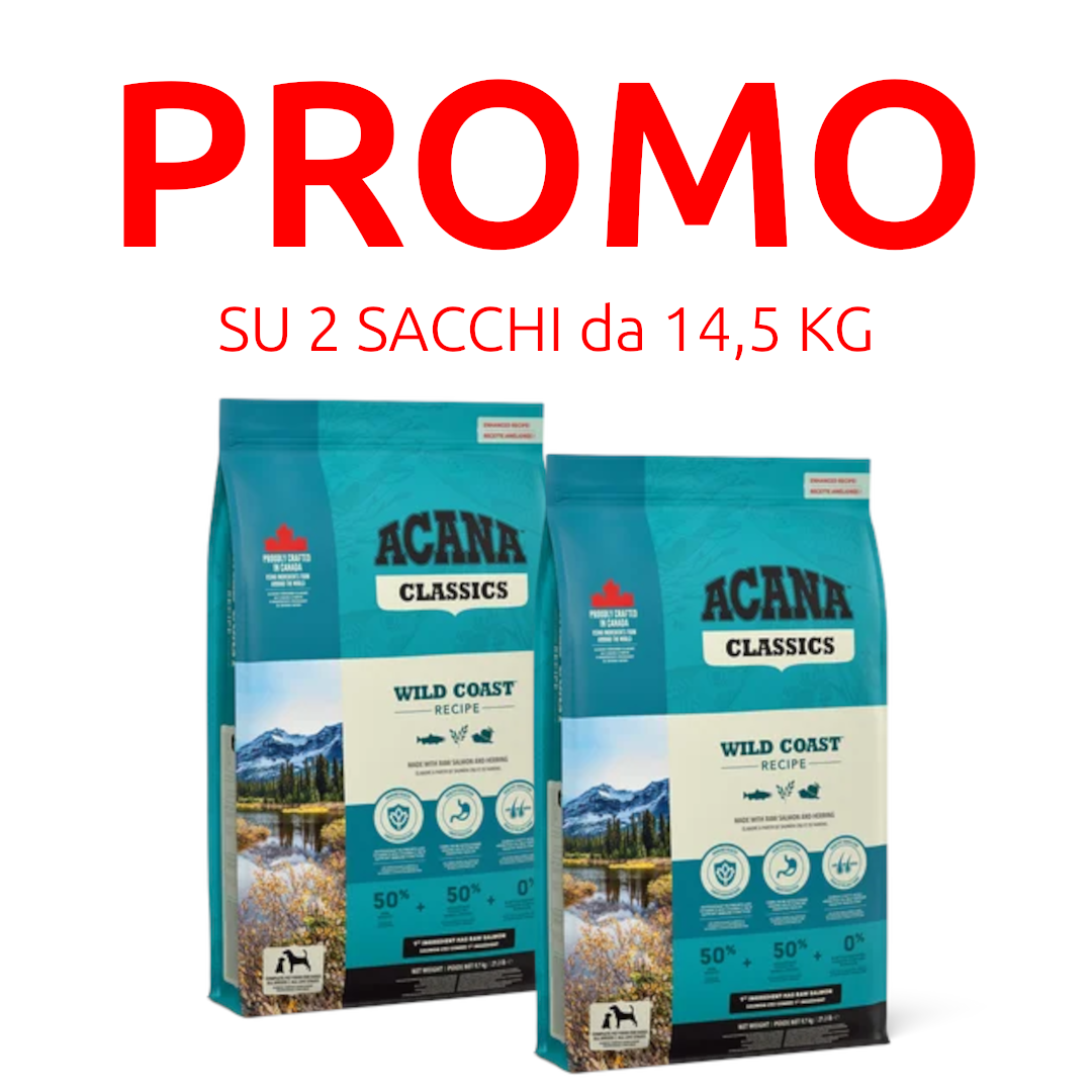 Acana Cane Linea Wild Coast al Pesce