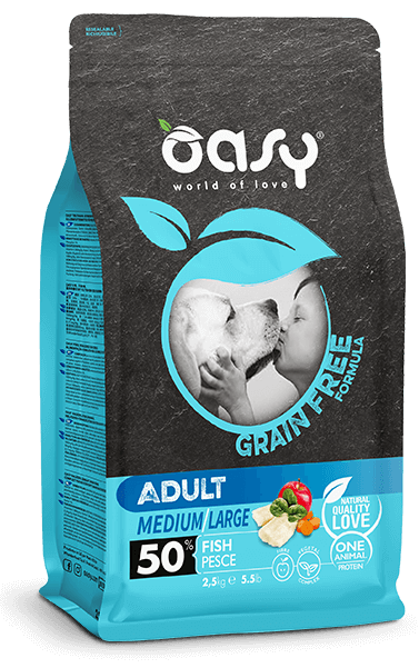 Oasy Cane Adult Medium/Large Pesce Monoproteico Grain Free