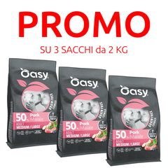 Oasy Cane Adult Maiale Monoproteico Grain Free