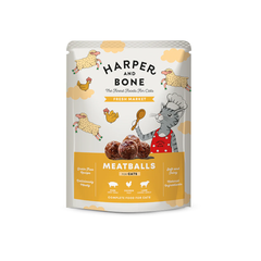 Harper & Bone Fresh Meatballs Cibo Completo per Gatti 85 g
