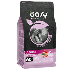 Oasy Gatto Adult Sterilized Maiale Grain Free 1.5 Kg