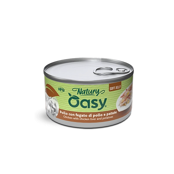 Oasy Gatto Umido Natury Soft Jelly 85 g