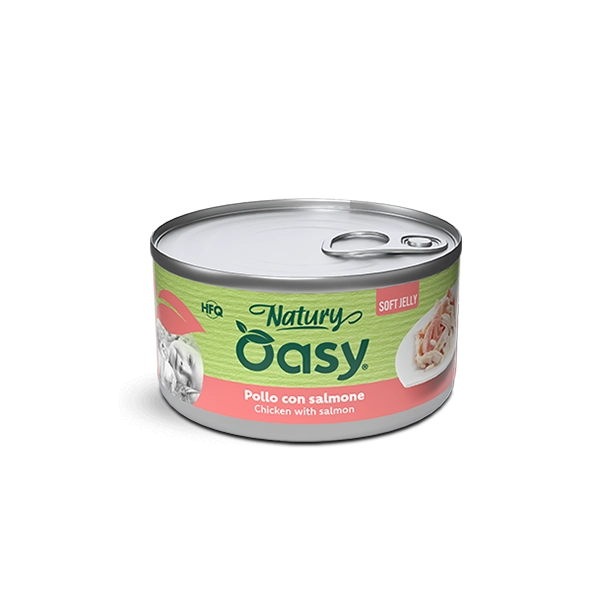 Oasy Gatto Umido Natury Soft Jelly 85 g