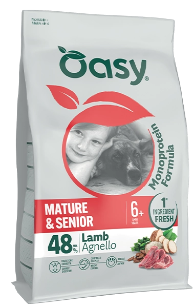 Oasy Cane Mature & Senior All Breed Agnello