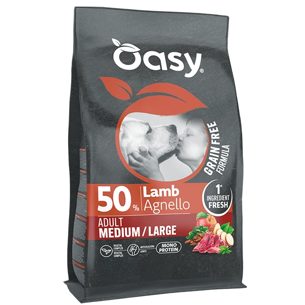 Oasy Cane Adult Agnello Monoproteico Grain Free