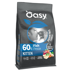 Oasy Gatto Kitten Pesce Grain Free