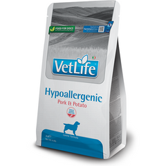 Vet Life Hypoallergenic Cane Pork & Potato