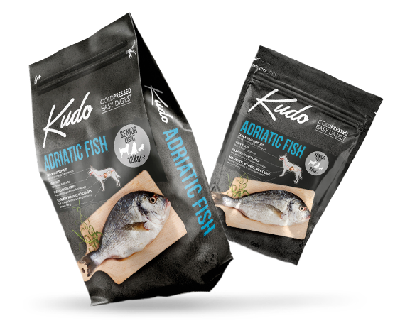 Kudo Low Grain Adriatic Fish Senior-Light