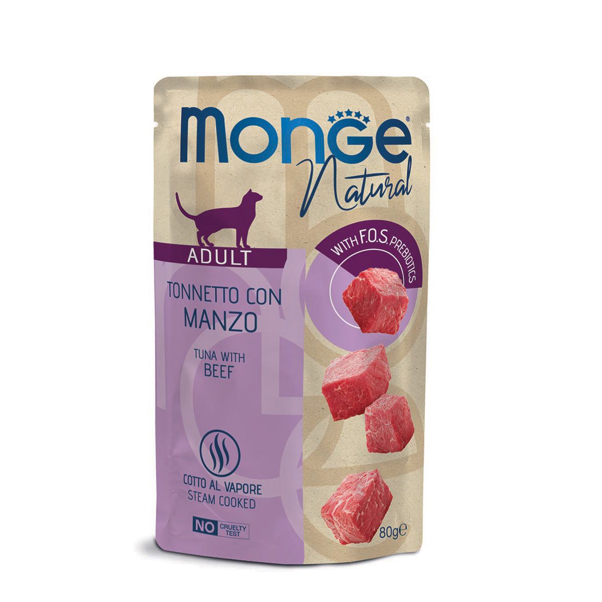 Monge Gatto Natural Bustine 80g