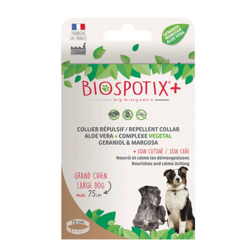Biospotix+ Collare Repellente per Cani di Taglia Grande