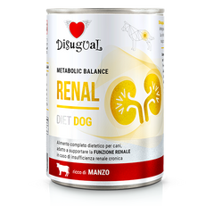 Disugual Metabolic Balance Renal Umido Cane Manzo 400 g