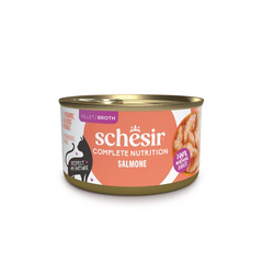 Schesir Gatto Umido Complete Nutrition 100% Filetti Naturali in Brodo Scatolette 85g