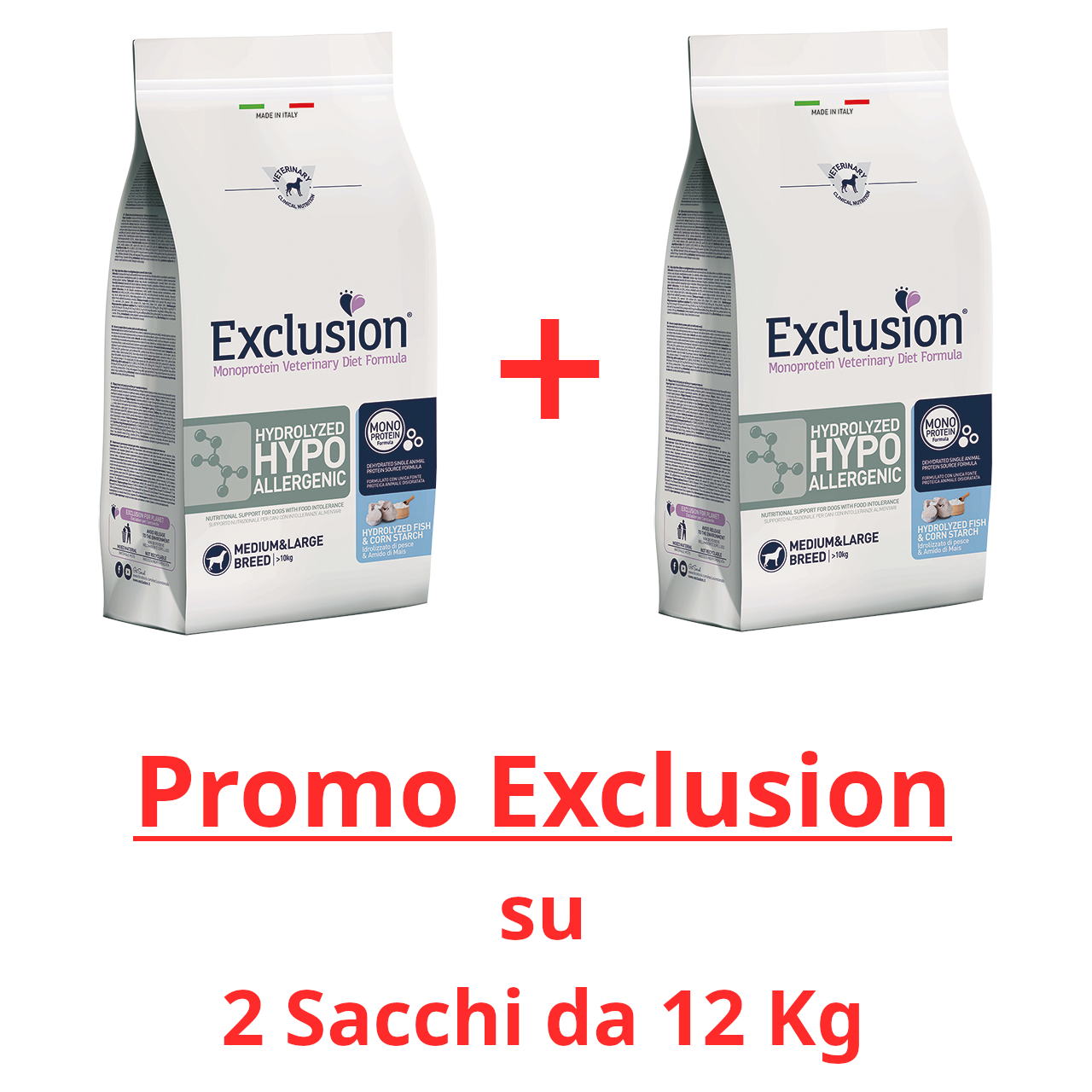 Exclusion Hydrolyzed Hypoallergenic Fish & Corn Starch