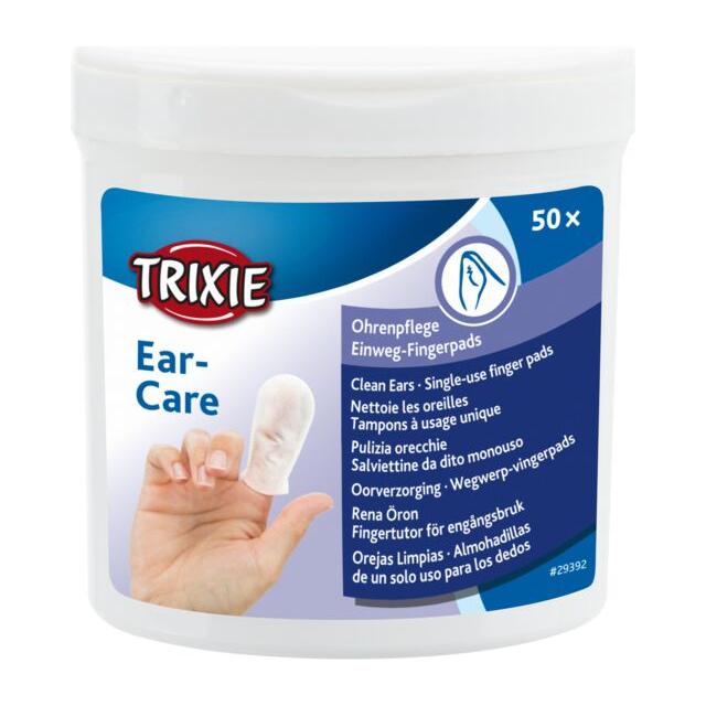 Trixie Ear-Care Salviettine da Dito Pulizia Occhi