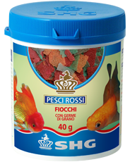SHG Pesci Rossi Fiocchi Mangime in Fiocchi per Pesci d' Acqua Fredda
