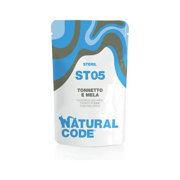 Natural Code per Gatto Sterilizzato in Bustine 70g