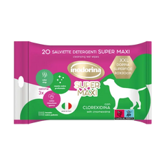 Inodorina Salviette Detergenti Cane Super Maxi 20pz