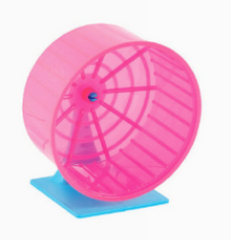 Ruota per Criceti con Supporto