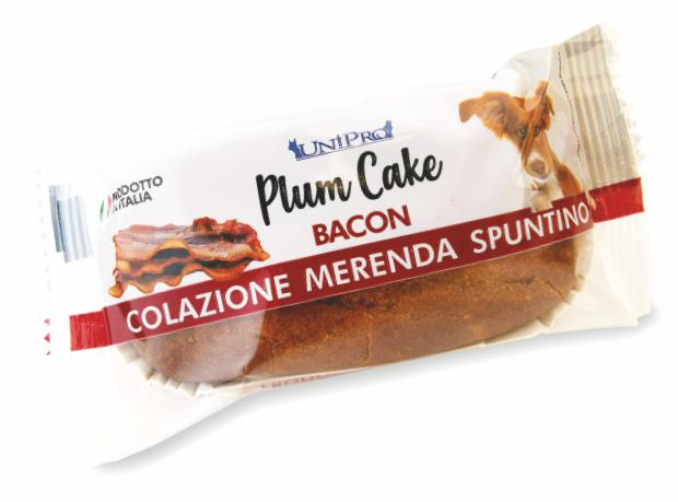 Plum Cake per Cane al Bacon