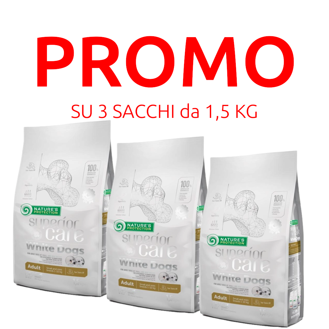NATURE'S PROTECTION SUPERIOR CARE Adult Small White Dogs Agnello