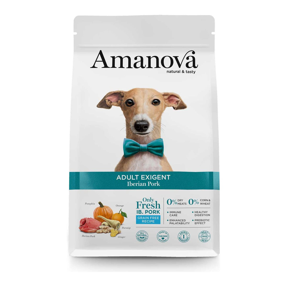 Amanova Adult Exigent Iberian Pork 10 Kg