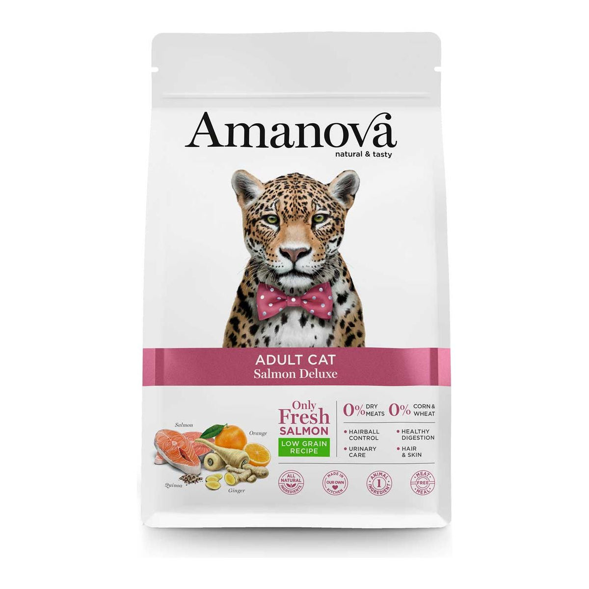 Amanova Adult Cat Salmon Deluxe 1.5 Kg