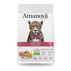 Amanova Adult Cat Salmon Deluxe 1.5 Kg