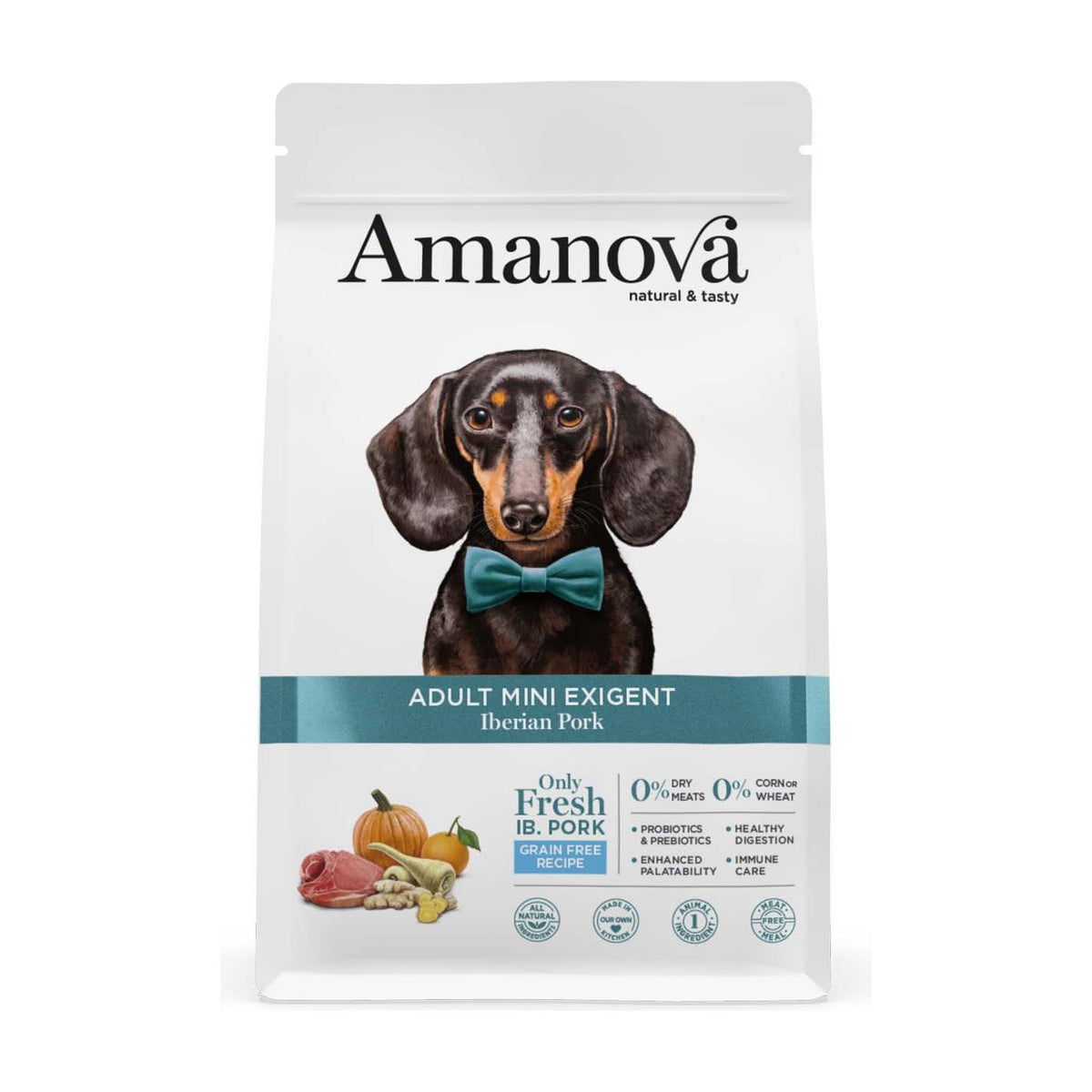 Amanova Adult Mini Exigent Iberian Pork 2 Kg