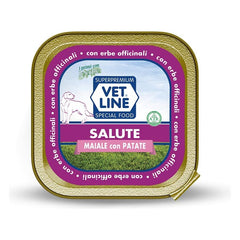 Vet Line Cane Salute Maiale e Patate Umido 150 g