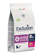 Exclusion Gatto Veterinary Diet Hypoallergenic Maiale e Patate 1.5 Kg