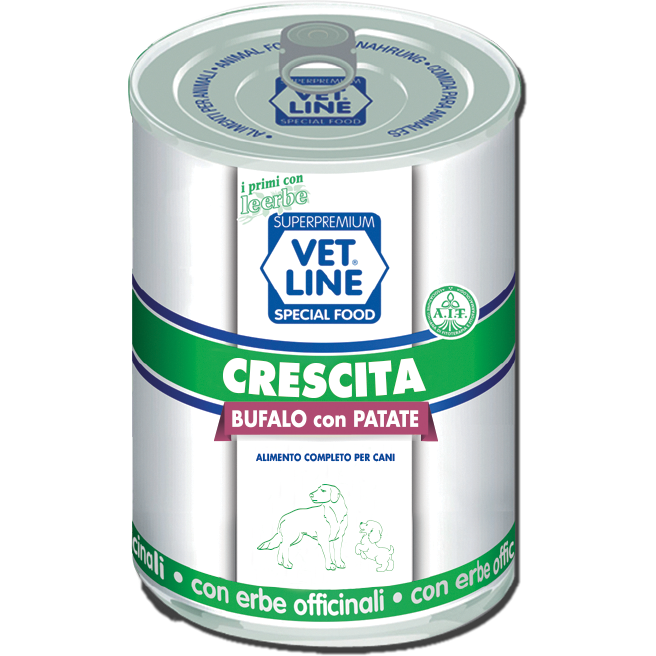 Vet Line Crescita Bufalo e Patate 400 g