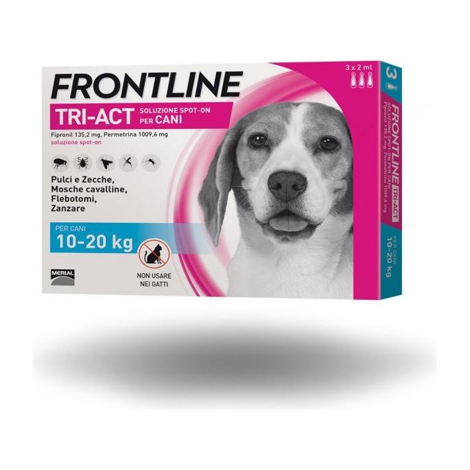 Frontline Tri-Act per Cani da 10-20 Kg