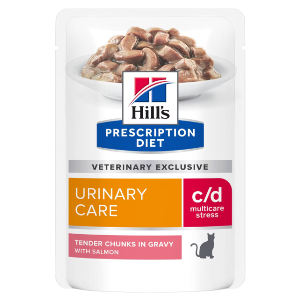 Hill's C/D Gatto Umido Confezione da 12 Bustine da 85g