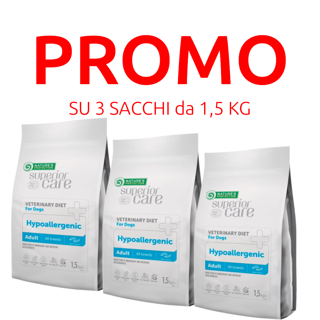 Nature's Protection Superior Care Hypoallergenic diet Insect All Breads 1,5 Kg