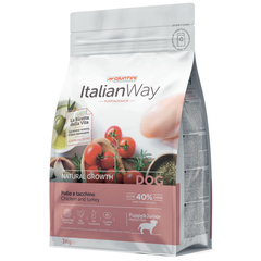 Italian Way Cane Puppy & Junior Med/Max Pollo e Tacchino