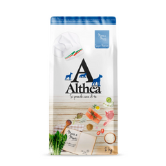 Althea Super Premium Mare e Monti Mini con Manzo, Pollo, Agnello e Salmone 2 Kg